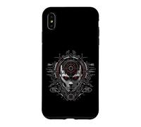 Futuriste HUD Gear Cyber Interface AI Core Art Coque pour iPhone XS Max