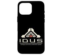 Futuristic IDUS Sci-FI AI Symbol Pragmata System Game Design Coque pour iPhone 16 Pro Max