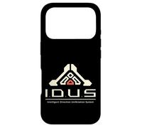 Futuristic IDUS Sci-FI AI Symbol Pragmata System Game Design Coque pour iPhone 17 Pro