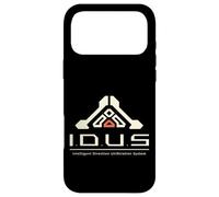 Futuristic IDUS Sci-FI AI Symbol Pragmata System Game Design Coque pour iPhone 17 Pro Max