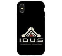 Futuristic IDUS Sci-FI AI Symbol Pragmata System Game Design Coque pour iPhone X/XS