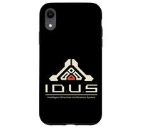 Futuristic IDUS Sci-FI AI Symbol Pragmata System Game Design Coque pour iPhone XR