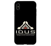 Futuristic IDUS Sci-FI AI Symbol Pragmata System Game Design Coque pour iPhone XS Max