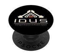 Futuristic IDUS Sci-FI AI Symbol Pragmata System Game Design PopSockets PopGrip Adhésif