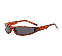 Futuristic Sunglasses, Wrap Around UV Protection Shades, 5.59 X 0.94 Inch | Sporty Shield Eyewear, Sleek Lens Design, Lightweight Sun Shades For Men And Women At Beaches, Festivals And Travel