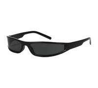 Futuristic Sunglasses, Wrap Around UV Protection Shades, 5.59 X 0.94 Inch | Sporty Shield Eyewear, Sleek Lens Design, Lightweight Sun Shades For Men And Women At Beaches, Festivals And Travel