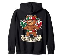 Futuro Campeón Del Boxeo Mexicano Cute Bear Gants de Boxe Sweat à Capuche