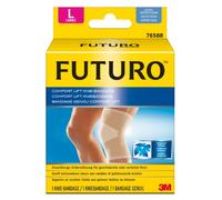 FUTURO Comfort Lift Genouillère Taille L (43,2 à 49,5 cm) - Genouillère respirante et élastique pour la stabilité, la compression et le soutien en cas de douleurs au genou