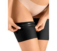 Futuro Fashion Bandes élastiques de cuisse pour femme - Anti-frottement - Extensible - Protection en satin - En silicone antidérapant - Bandes de frottement des jambes pour femme - Bandes de