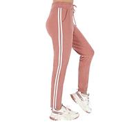 FUTURO FASHION Pantalon de survêtement pour Femme avec Poches I Taille élastique réglable avec Cordon de Serrage Pantalon pour Femme I Pantalon Droit léger et Respirant pour Femme I Tailles M-2XL