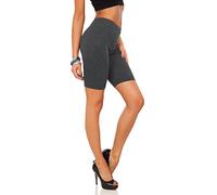 FUTURO FASHION - Short Cycliste en Coton - Sport/décontracté - LK - Graphite - 36 (S)