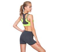 FUTURO FASHION® - Short Moulant de Yoga - Coton très Doux/Extensible - Tailles 36 à 50 - PSL5 - Graphite - 38