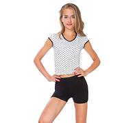 FUTURO FASHION® - Short Moulant de Yoga - Coton très Doux/Extensible - Tailles 36 à 50 - PSL5 - Noir - 36