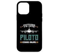 Futuro Piloto Como Papá Avión Aviación Regalo Piloto Coque pour iPhone 12 Mini