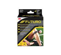 FUTURO Sangle Genou Ajustable, Réglable - Fournit une Pression Ciblée en Cas de Douleur du Genou, de Syndrome Rotulien - Réglable