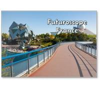 Futuroscope Theme Park in Poitiers France Design 1 Aimant de réfrigérateur