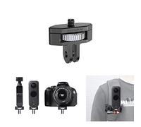 Fututech 1/4 Adapteur Universel pour GoPro 13 12 10 9 8 7 Connecteur Ajustable pour DJI Pocket 3/2 Osmo 360 Action 5Pro/4/3 pour Insta360 X5/X4/X3/One RS/GO 3S/ GO 3 Adaptateur Accessoire