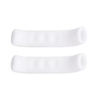 Fututech 2 Pcs 2 en 1 Etui de Levier de Frein pour Xiaomi M365 Pro Pro2 1S pour Mi3 Housse de Repose-Pied pour Segway Ninebot Max G30 E22 E25 Accessoire Scooter Trottinette Electrique (Blanc)