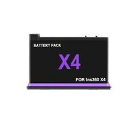 Fututech 2500mAh Batterie de Remplacement pour Insta360 X4 Batterie Supplémentaire pour Caméra d'action Pièce de Remplacement Accessoires (1PCS)