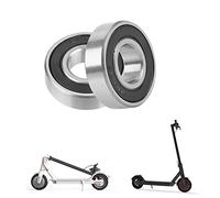 Fututech 6001RS Grande Vitesse Roulement de Roue Arrière pour Xiaomi M365 1S Lite Pro Pro2 Mi3 Pièces de Roue Arrière Scooter Electrique Accessoire Trottinette (roulement*2)