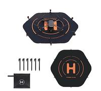 Fututech 80/110cm Tapis d'Atterrissage Pliable pour DJI Mavic 3 Mavic Air Mini3 3Pro Piste d'Atterrissage pour DJI FPV Avata pour Autel Evo Accessoires Landing Pad Drone (110cm)