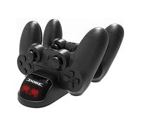 Fututech Centre de Recharge Chargeur Manette Station de Chargement Rapide pour Manette Playstation4 PS4 Slim Pro Télécommande Contrôleur Accessoires PS4