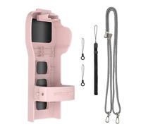 Fututech Étui Rigide pour DJI Osmo Pocket 3 Protecteur Housse de Protection pour Caméras d'action Coque Dure (Rosé)