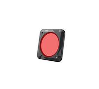 Fututech Filtre de Plongée Rouge pour DJI Action 2 Réglable Haut Transmission Revêtement Multicouche Etanche Anti-Huile Anti-Rayures Accessoire Caméra d'action (Filtre de plongée Rouge)