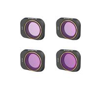 Fututech Filtre ND 4 8 16 32 pour DJI Mini3 Mini 3 Pro Filtre d'Objectif Lentille Transmission Elevée Revêtement Multicouche Anti-Rayures Anti-Huile Etanche Accessoires Drone Lens Filter (Kit ND)