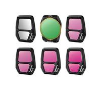 Fututech Filtres pour DJI Air 3S Filtres pour Drone Filtres d'Objectifs de Caméra Cadran Anti-Rayures Haute Transmission Accessoire (COMBO1)