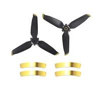 Fututech Hélice pour DJI FPV Pièce de Rechange pour DJI FPV, Accessoire pour Drone, Vol Silencieux (Gold One Pair)