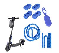 Fututech Kit Accessoire de Protection pour Xiaomi M365 1s Lite Essential MI3 M365 Pro Pro2 Autocollant Etui de Protection Bouchon pour Scooter Electrique Pièce de Rechange Trottinette
