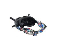 Fututech Kit Bandeau Sangles de Tête Réglable pour DJI FPV Casque Goggles V2 et Autres Marques de Casques VR Accessoire Drone (Sangle)