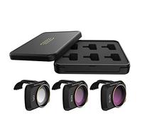 Fututech Kit Filtre CPL ND8 ND16 Filtre d'Objectif Lentille pour DJI Mini 4K Mini SE Mavic Mini Mavic Mini 2 Protecteur de Lentille Accessoire Drone Etanche Anti-Rayure (CPL *1 ND8*1 ND16*1)