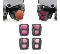 Fututech Kit Filtres pour DJI Air 3 Filtres CPL ND MCUV ND/PL pour Drone Anti-Rayures Haute Transmission Accessoire (Kit ND)