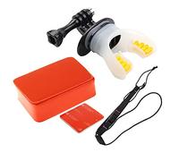 Fututech Kit Support Fixe Surf Support d'accolades pour GoPro Hero 9/8/7/6/5 Black Connecteur pour DJI Osmo Action et Autres Caméras d'action Sports Nautiques Accessoire