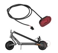 Fututech LED Feu Arrière pour Xiaomi Mi4 Ultra Plug and Play Feux de Freinage pour Trottinettes Electriques Accessoires Scooter Pièce de Rechange Tail Light