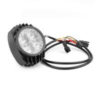 Fututech LED Phare Avant avec Klaxon pour Kugoo M4 2 en 1 Eclairage pour Scooters Electriques Lumières pour Trottinette Accessoires Pièces de Rechange