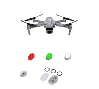 Fututech LED Signal de Vol de Nuit pour DJI Mini3 Avata FPV/Mini SE/Mini 2/Mavic 2/Mavic Mini/Mavic Air2/Mavic Pro/Phantom 4Pro/Fimi X8SE/Autel Evo LL série Feux Clignotants de 3 Couleur Rechargeable