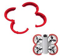 Fututech Protection l'anneau pour DJI Neo Protecteur Garde d'Hélice pour Drone Couvercle pour Protection de l'Hélice Accessoire (Rouge)