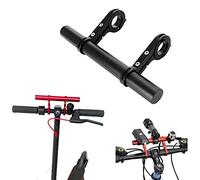 Fututech Support d'Extension pour Scooter Electrique Vélo VTT Guidon pour Xiaomi M365 Pro Pro2 1S Poignée pour Segway Ninebot Max G30 E22 E25 Accessoires Pièce de Rechange (Noir)