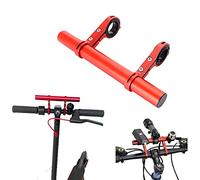 Fututech Support d'Extension pour Scooter Electrique Vélo VTT Guidon pour Xiaomi M365 Pro Pro2 1S Poignée pour Segway Ninebot Max G30 E22 E25 Accessoires Pièce de Rechange (Rouge)