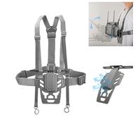 Fututech Support Ergonomique pour DJI RC Plus Support Réglable pour Télécommande de Drone Support de Veste Support Ventral Sangle de Poitrine Accessoire
