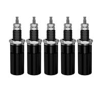FUUGlan 4mm Banana Plugs Jacks Binding Post Terminals with Quick Install Design Easy to Use for Sound Equipment & Instrumentation Sound Equipment Connectors