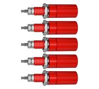 FUUGlan 4mm Banana Plugs Jacks Binding Post Terminals with Quick Install Design Easy to Use for Sound Equipment & Instrumentation Sound Equipment Connectors