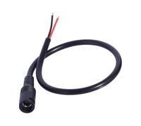 FUUGlan Câble d'alimentation 5,5 x 2,1 mm avec verrou rotatif pour moniteurs, éclairage LED et haut-parleurs, câble d'alimentation rotatif 18 AWG 30 cm