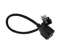 FUUGlan Câble d'extension Ethernet RJ45 à vitesse rapide avec coude à 90° gauche/droite/haut/bas pour un réseau domestique efficace Adaptateur réseau flexible
