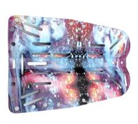 FUUGlan Light Weight High Strengths Aluminum Diving Backplate with Adjustable Buoyance for Professional and Diver Team Diving Backplate