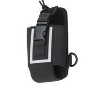 FUUGlan Reflective Outdoor Radio Carriers Arm Mounted Shockproof Nylon Pouches Secure Storage Solution Easy to Use for Devices HY Hands Without Reflective Arm Bag for Two Way Radios