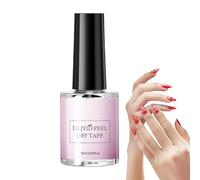 Fuuxtci Base Décollable - Base pour Ongles Décollable | 15 ml Séchage Rapide Manucure Maison Salon Mariage Quotidien Décollage Facile